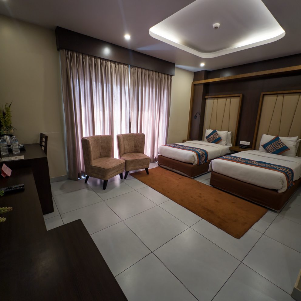deluxe twin room